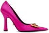 Versace Pink Medusa Heels In 1pf0v Fuxia-