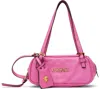 Versace Pink '' Tag Bowling Mini Bag
