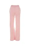 Versace Pink Wool Blend Flared Leg Pant