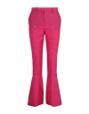 Versace Pinstriped Flared Trousers In Pink