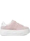 Versace Platform Logo Sneakers In Multi