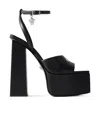 Versace Platform Sandals In Black