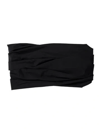 Pre-owned Versace Pleated Accents Mini Skirt In Blue