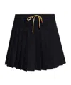 Versace Pleated Drawstring Skirt