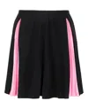 Versace Pleated Mini Skirt In Black