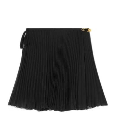 VERSACE VERSACE PLEATED MINI SKIRT
