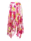 Versace Synthetic Fibers Skirt In Multicolour