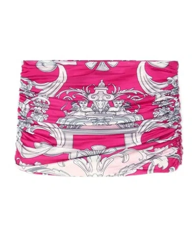 Versace Pleated Skirt In Pink