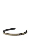 Versace Plex Headband In Black
