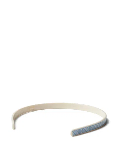 Versace Plex Headband In Brown