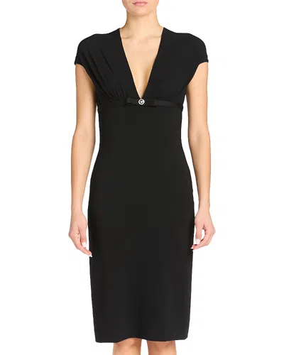 Versace Plunging Neck Dress
