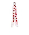 Versace Pointed Scarf In Neutral