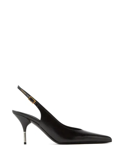 VERSACE POINTED SLINGBACK PUMPS