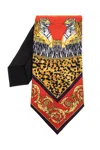 Versace Pointed Tie In Multi