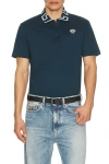 Versace Polo In Blue