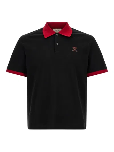 Versace Polo - Negro In Black