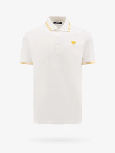 Versace Polo In White