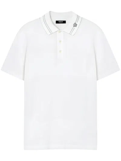 Versace Polo In White