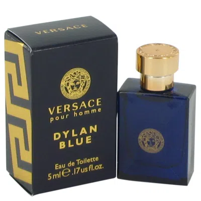 Versace Pour Homme Dylan Blue Mini Eau De Toilette Spray For Mens In Transparent