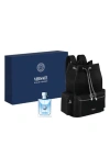 Versace Pour Homme Eau De Toilette Summer Set (limited Edition) $155 Value In Transparent