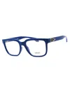 Versace Premium Rectangular Men's Eyeglasses - 0ve3377u In Blue