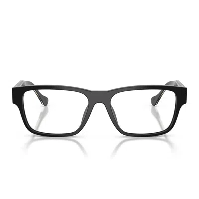 Versace Prescription Glasses Ve3390 U Gb1 Black/transparent Men
