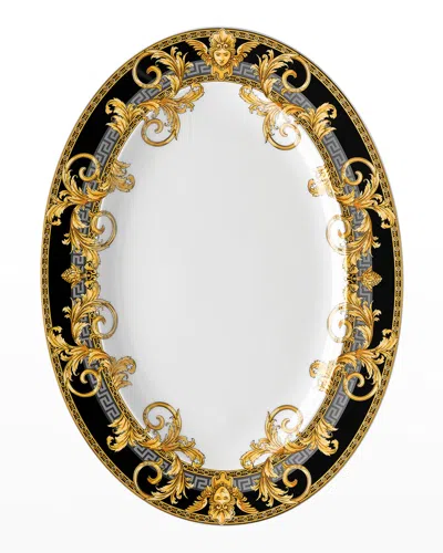 Versace Prestige Gala Platter In Grey