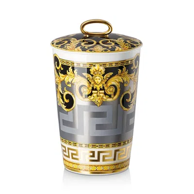 Versace Prestige Gala Scented Votive With Lid In Multi