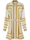 Versace Women's Silk Dress In White