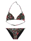 Versace Printed Bikini In Green
