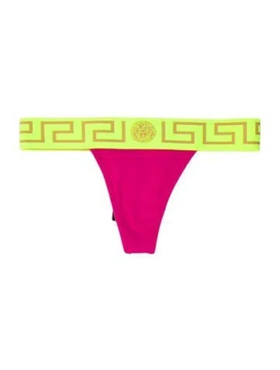 Pre-owned Versace Printed Bottoms In Multi