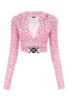 Versace Printed Chenille Top