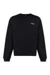 Versace Graphic Print Oversize Cotton Sweatshirt