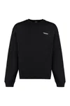 Versace Graphic Print Oversize Cotton Sweatshirt