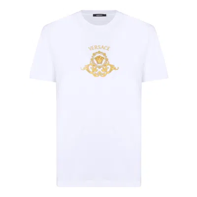 VERSACE VERSACE PRINTED COTTON-JERSEY SLIM T-SHIRT
