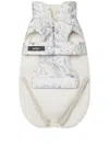 Versace Printed Dog Jacket In Neutrals