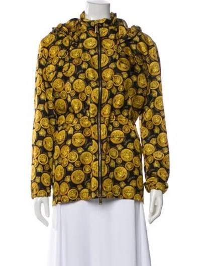 Pre-owned Versace Printed Jacket In Multi