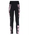 Versace Barocco-print Leggings In Black