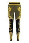 VERSACE VERSACE PRINTED LEGGINGS