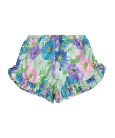 Versace Printed Shorts In Multi