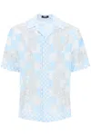 VERSACE PRINTED SILK BOWLING SHIRT IN EIGHT