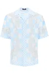 VERSACE PRINTED SILK BOWLING SHIRT IN EIGHT