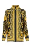 VERSACE PRINTED SILK SHIRT