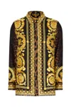 VERSACE PRINTED SILK SHIRT