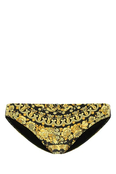 Versace Printed Stretch Nylon Swimming Brief In A7900