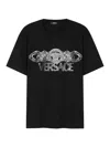 Versace Printed T-shirt In Black