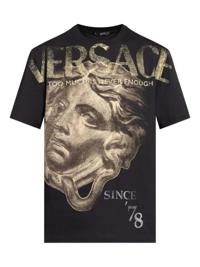 VERSACE PRINTED T-SHIRT