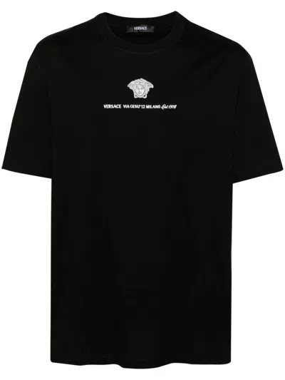 VERSACE PRINTED T-SHIRT