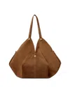 Versace Protea Leather Tote Bag