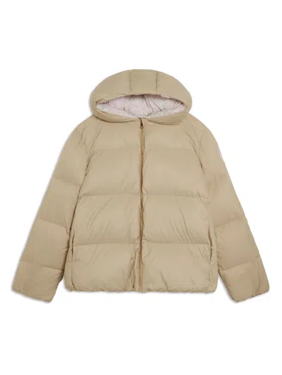 Versace Kids' Puffer Jacket In Neutrals
